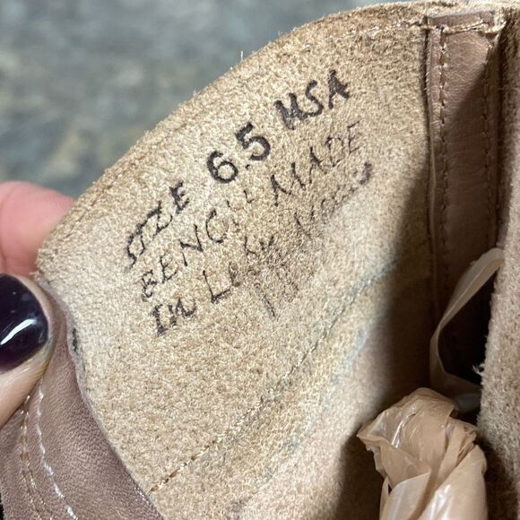 Bed Stu GoGo Moto Teak Driftwood Boot Size 6.5 - Picture 8 of 11